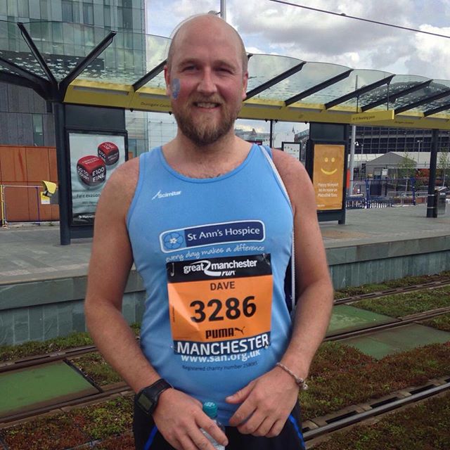 Dave Aspinall Manchester 10K - St Ann's Hospice