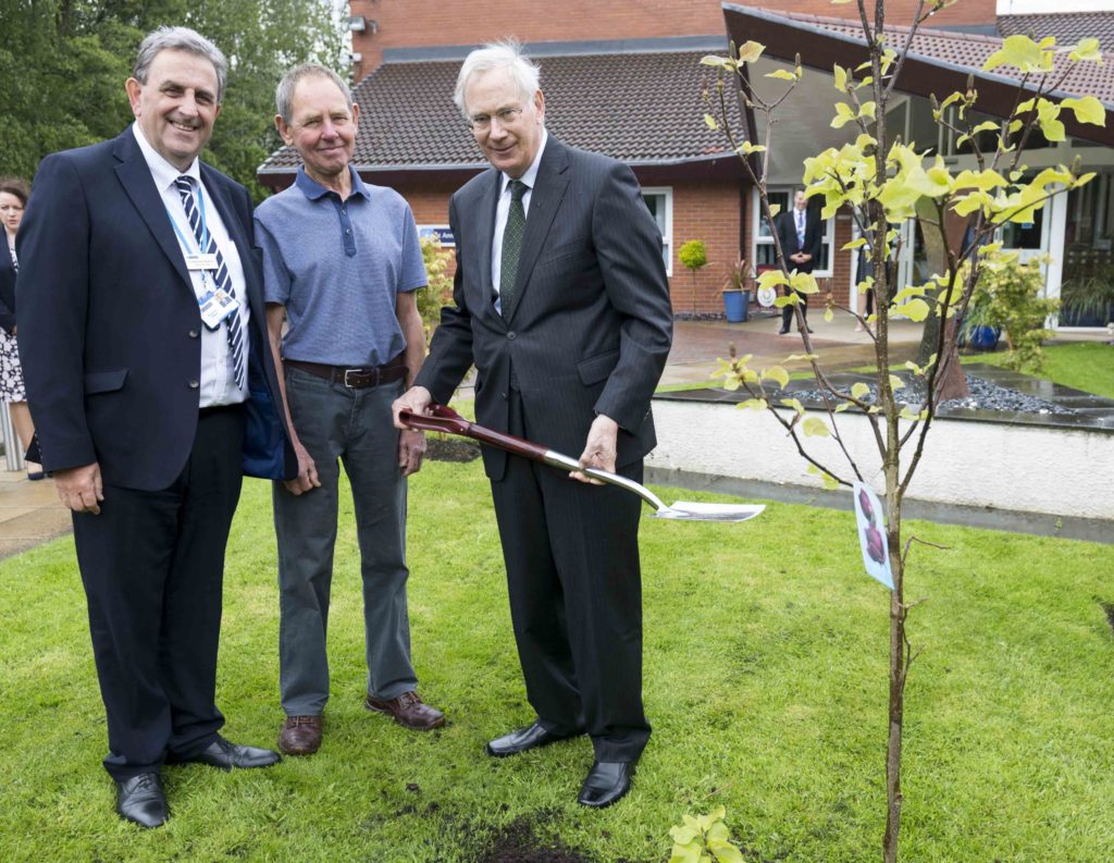 His Royal Highness The Duke of Gloucester visited Salford today to mark ...